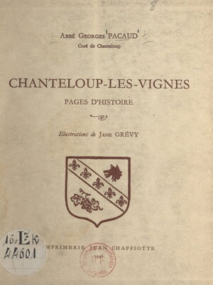 cover image of Chanteloup-les-Vignes